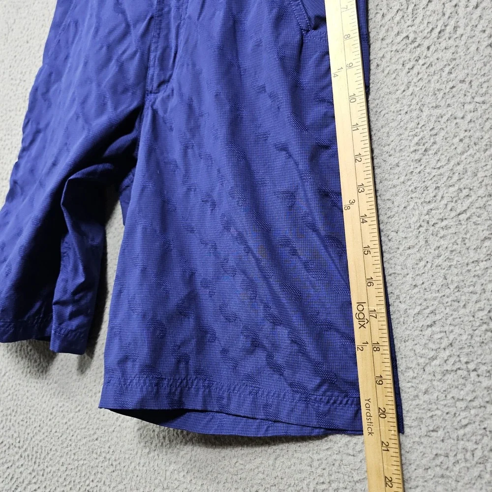 Lululemon Shorts Mens 29 Blue Paisley Jacquard Athletic Chino 10